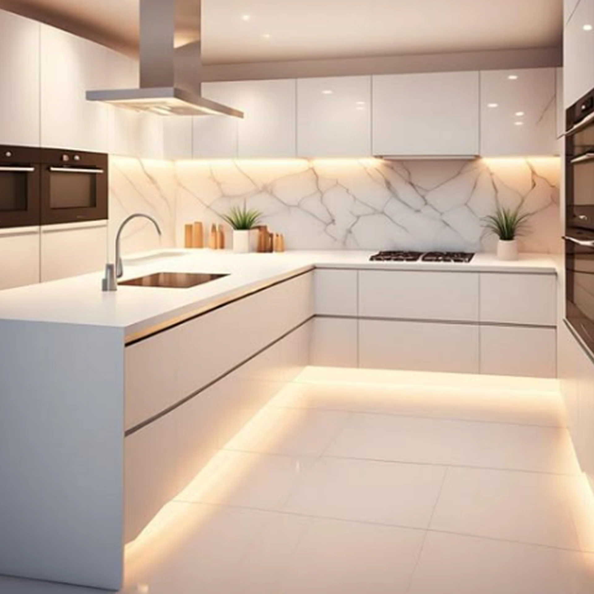 Muebles de cocina en melamina Costa Rica - diseño a la medida