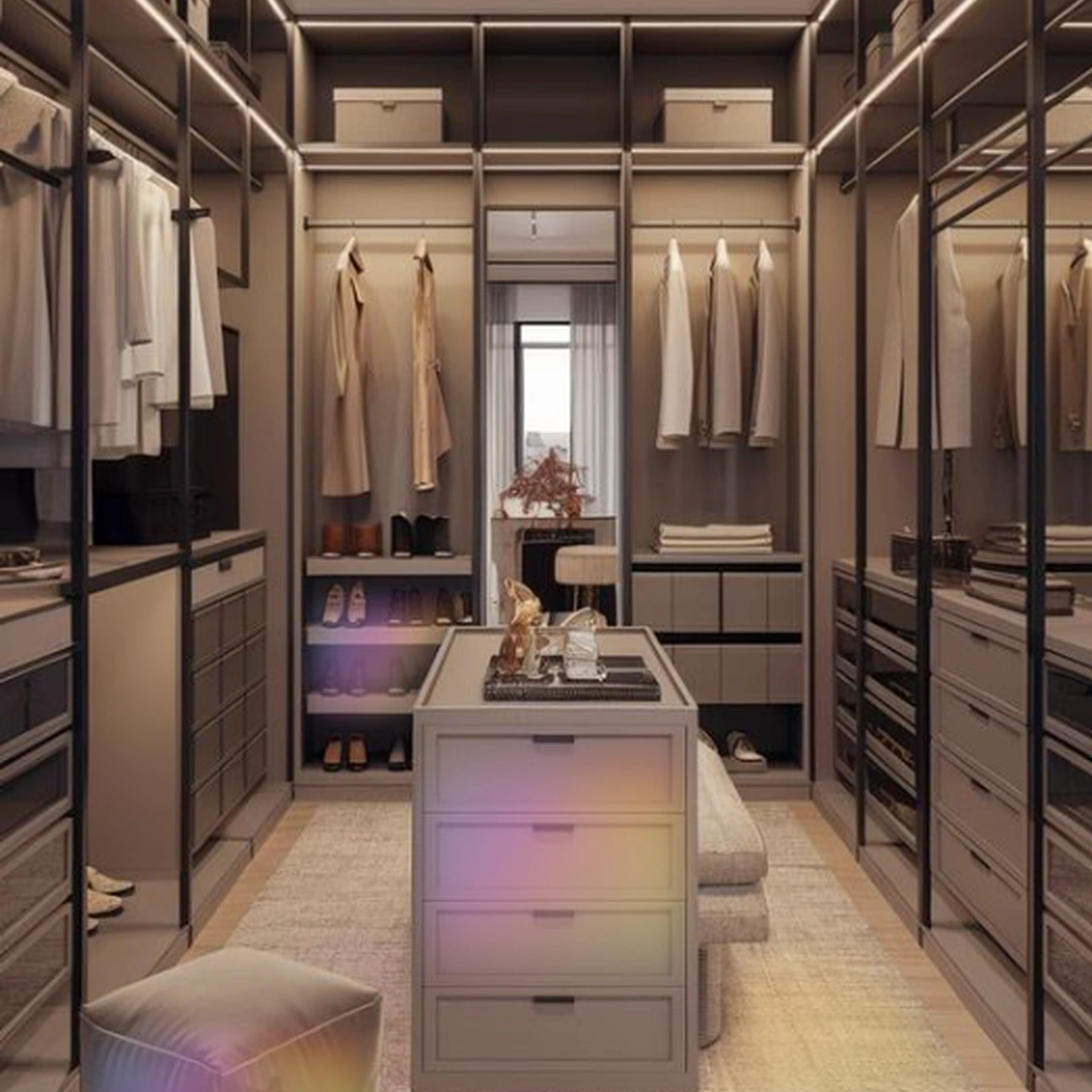 Closets y walk-in closets a la medida Costa Rica